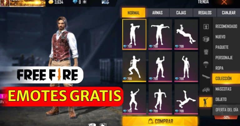 descubre la forma mas efectiva de conseguir emotes para free fire sin costo