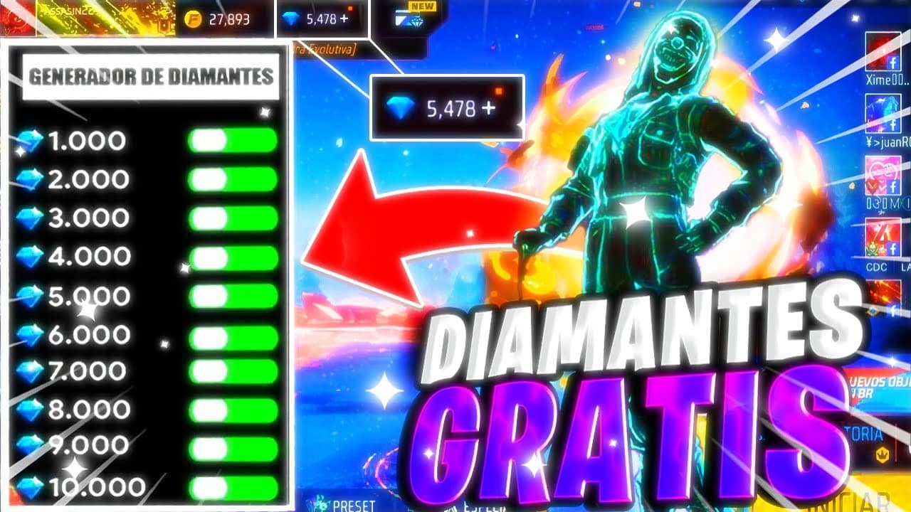 guia definitiva como obtener diamantes en free fire de forma legal y segura
