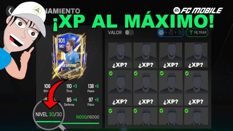 Cómo subir de nivel rápidamente en FC Mobile
